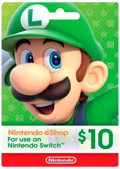 Gift Card Nintendo eShop 10 (USA)