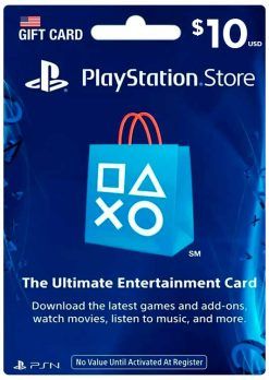 Gift Card PlayStation 10 (USA)