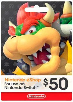 Gift Card Nintendo eShop  50 (USA)
