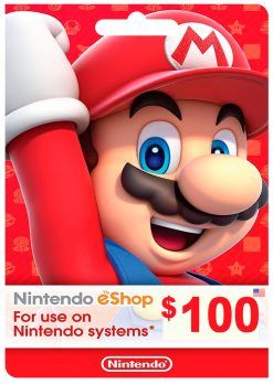 Gift Card Nintendo eShop 100 (USA)