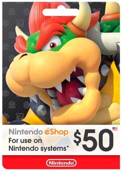 Gift Card Nintendo eShop  50 (USA)