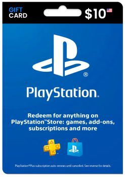 Gift Card PlayStation 10 (USA)