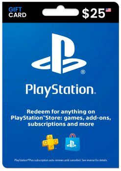 Gift Card PlayStation 25 (USA)