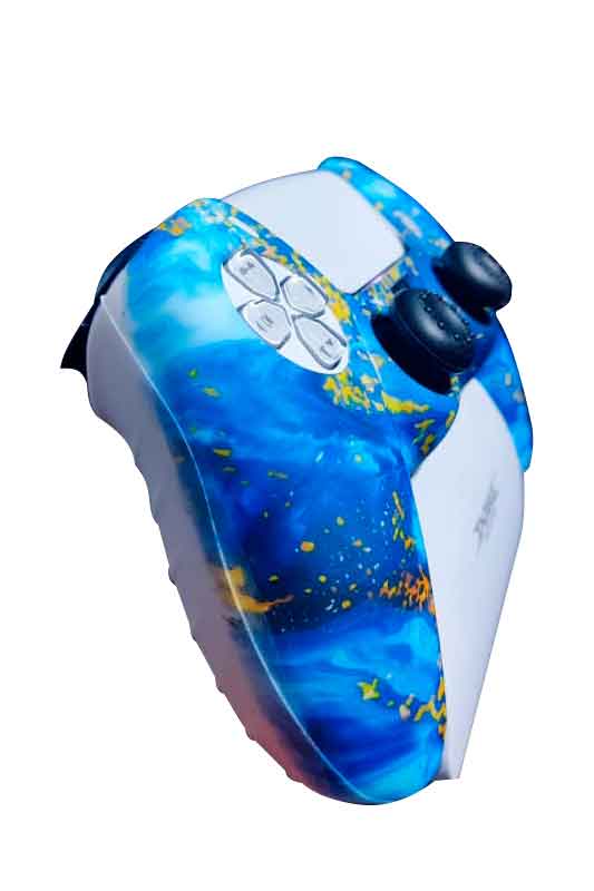 imagen-forro-silicon-ps5-azul-con-manchas-2-fenixxdigital