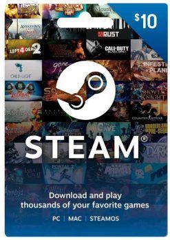 Gift Card Steam 10 (USA)