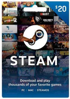 Gift Card Steam 20 (USA)