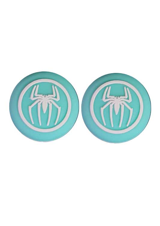 imagen-gomas-protectoras-ps4-ps5-ps3-xbox-spiderman-verde-agua-fenixxdigital