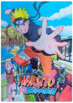 Posters Holográfico Naruto Shippuden