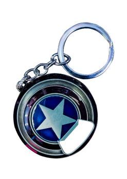 Llavero de Metal Destapador - Escudo de Capitan America