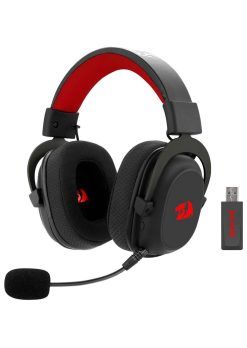Audífono Gaming REDRAGON Zeus Pro H51O PRO - Inalámbricos Negro