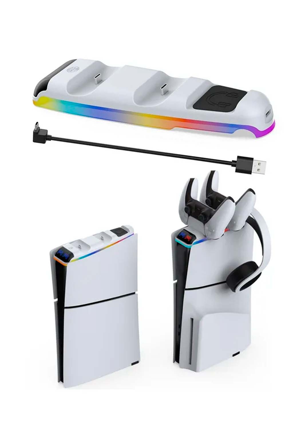 imagen-bases-de-carga-para-control-ps5-color-blanco-slim-dobe-fenixxdigital