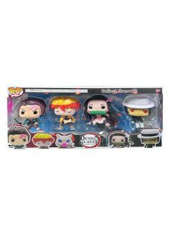 Funko Coleccion Demon Slayer 4 en 1