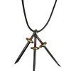 Collar de Metal - Espadas