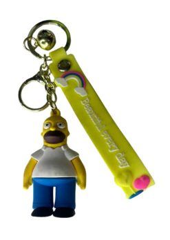 Llavero de Goma - Homero Simpson