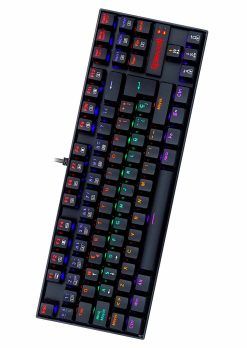 Teclado Gaming Mecánico REDRAGON Kumara K552 Rainbow – Switch Rojo 80%