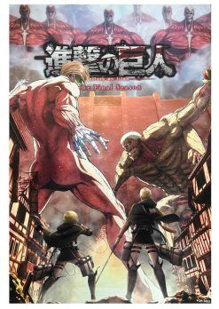 Poster Attack On Titan 30x40CM