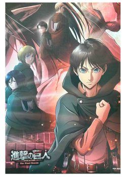 Poster Attack On Titan 30x40CM