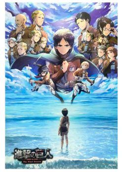Poster Attack On Titan 30x40CM