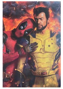 Poster Deadpool y Wolverine 30x40CM