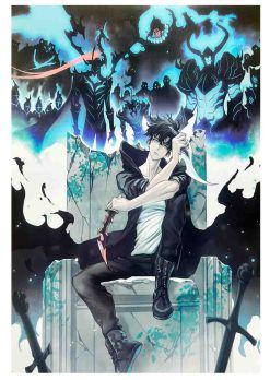 Poster Solo Leveling 30x40CM