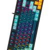 Teclado Gaming Mecánico FANTECH Atom81 MK875V2 – 80% (Azul Navy) Switch Rojo