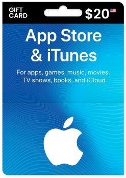 iTunes 20 USD - USA