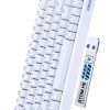 Teclado Gaming Magnético FANTECH Atom HE68 MK811 Cableado– 60% (Blanco) Switch Esmeralda