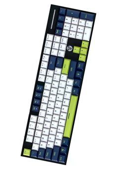 Teclado Gaming Mecánico FANTECH Atom104S MK878S – 100% (Mori Blanco) Switch Rojo