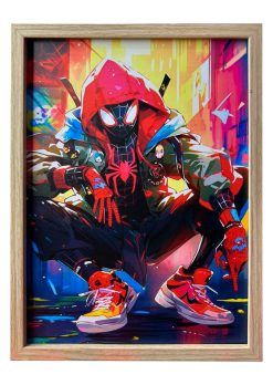 Cuadro Decorativo - Spiderman Miles Morales 33x23CM