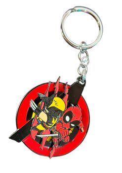Llavero de Metal - Deadpool y Wolverine