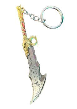 Llavero de Metal - Espada del Caos God of War