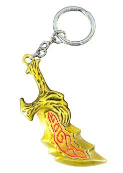 Llavero de Metal - Espada de Atenea God of War