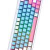 Teclado Gaming Mecánico FANTECH Atom X63 MK611 – 60% (Ame Azul) Switch Rosie